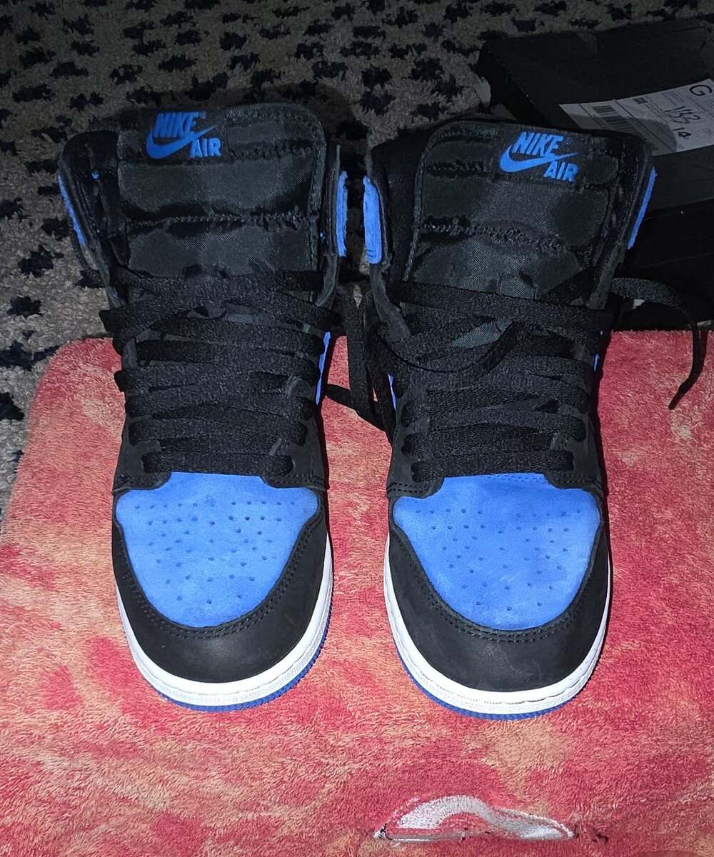 Nike Air Jordan 1 Retro High OG Royal Reimagined Boys Size 7Y FD1437-042